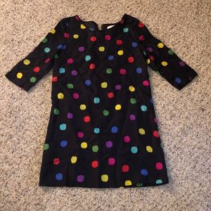 Kate Spade satin polka dot dress